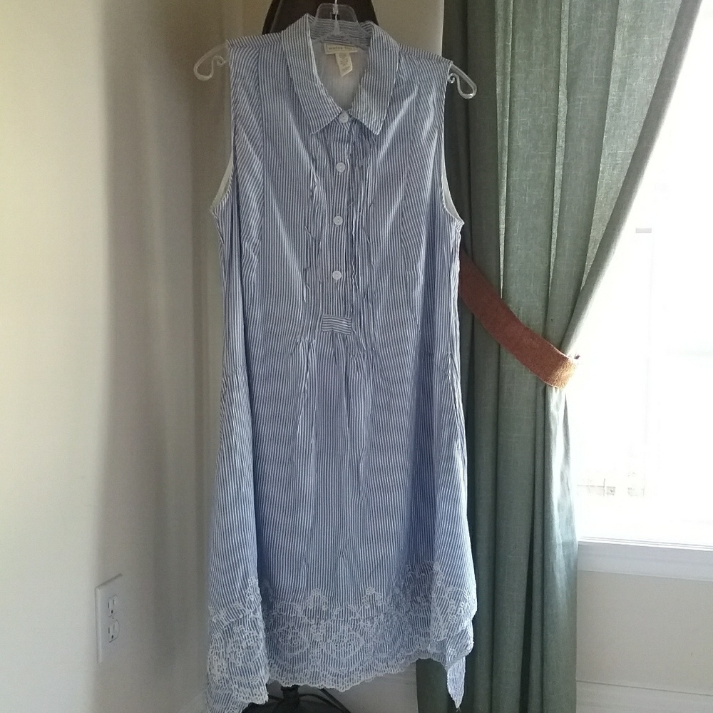 Water Lily Summer Dress Size L